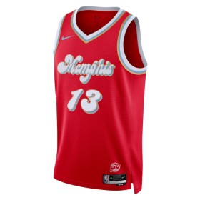 Muške NBA Dres Memphis Grizzlies Jaren Jackson JR Nike 2024-25 City Edition Crvena Swingman